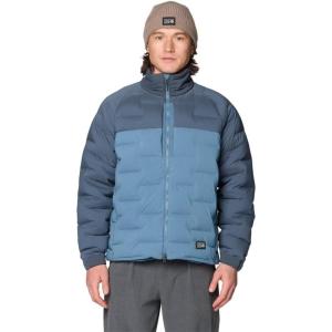 Mountain Hardwear mens Stretchdown Big Baffle Jacket(Adriatic Blue  Moon Blue)