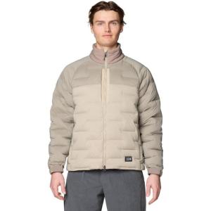 Mountain Hardwear mens Stretchdown Big Baffle Jacket(Badlands  Dunes)