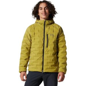 Mountain Hardwear mens Stretchdown Hoody(Moon Moss)