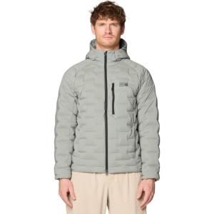 Mountain Hardwear mens Stretchdown Hoody(Wet Stone)