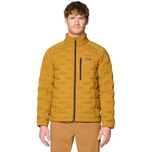 Mountain Hardwear mens Stretchdown Jacket(Olive Gold)