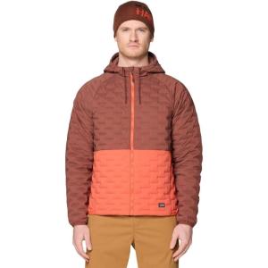 Mountain Hardwear mens Stretchdown Light Full Zip Hoody(Bourbon Brown  Aspect)