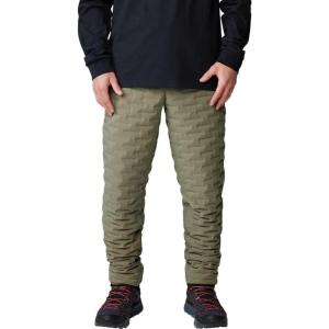 Mountain Hardwear mens Stretchdown Light Pant(Stone Green)