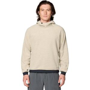 Mountain Hardwear mens Summit Grid Big Grid Hoody(Fossil)