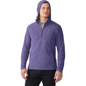 Mountain Hardwear mens Summit Grid Hoody(Allium)