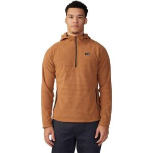 Mountain Hardwear mens Summit Grid Hoody(Copper Clay)