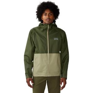 Mountain Hardwear mens Threshold Jacket(Mantis Green  Surplus Green)