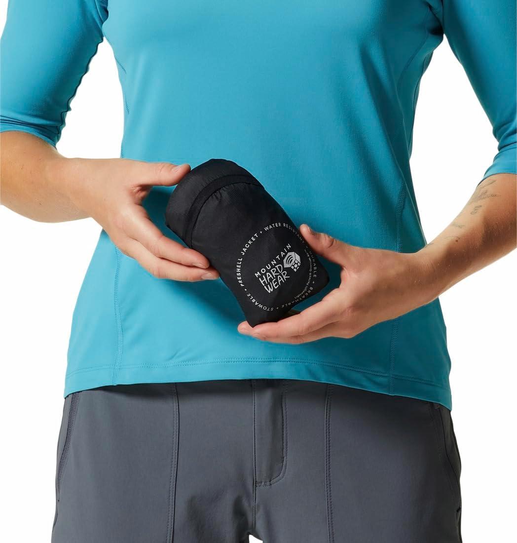 imageMountain Hardwear unisexadult Kor Airshell Full Zip JacketBlack