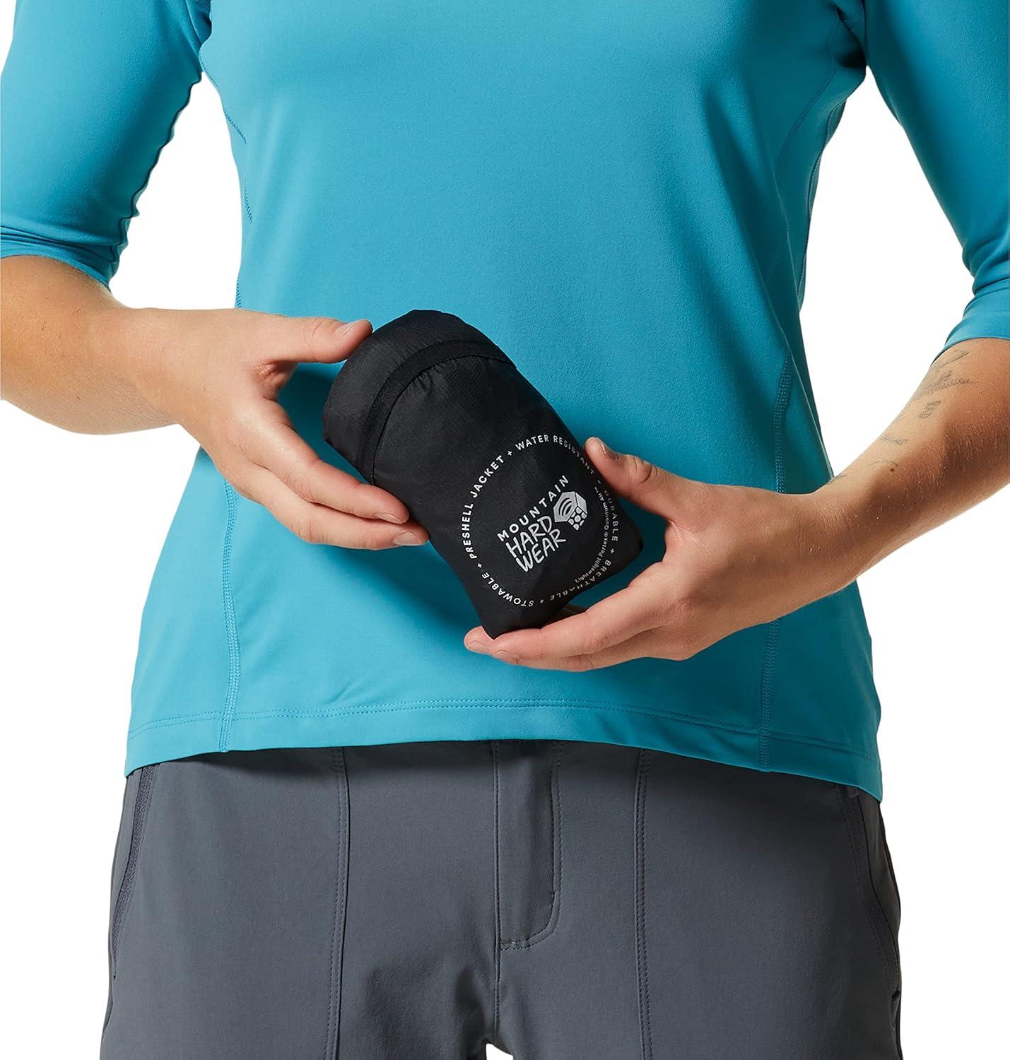 imageMountain Hardwear unisexadult Kor Airshell Full Zip JacketBlack