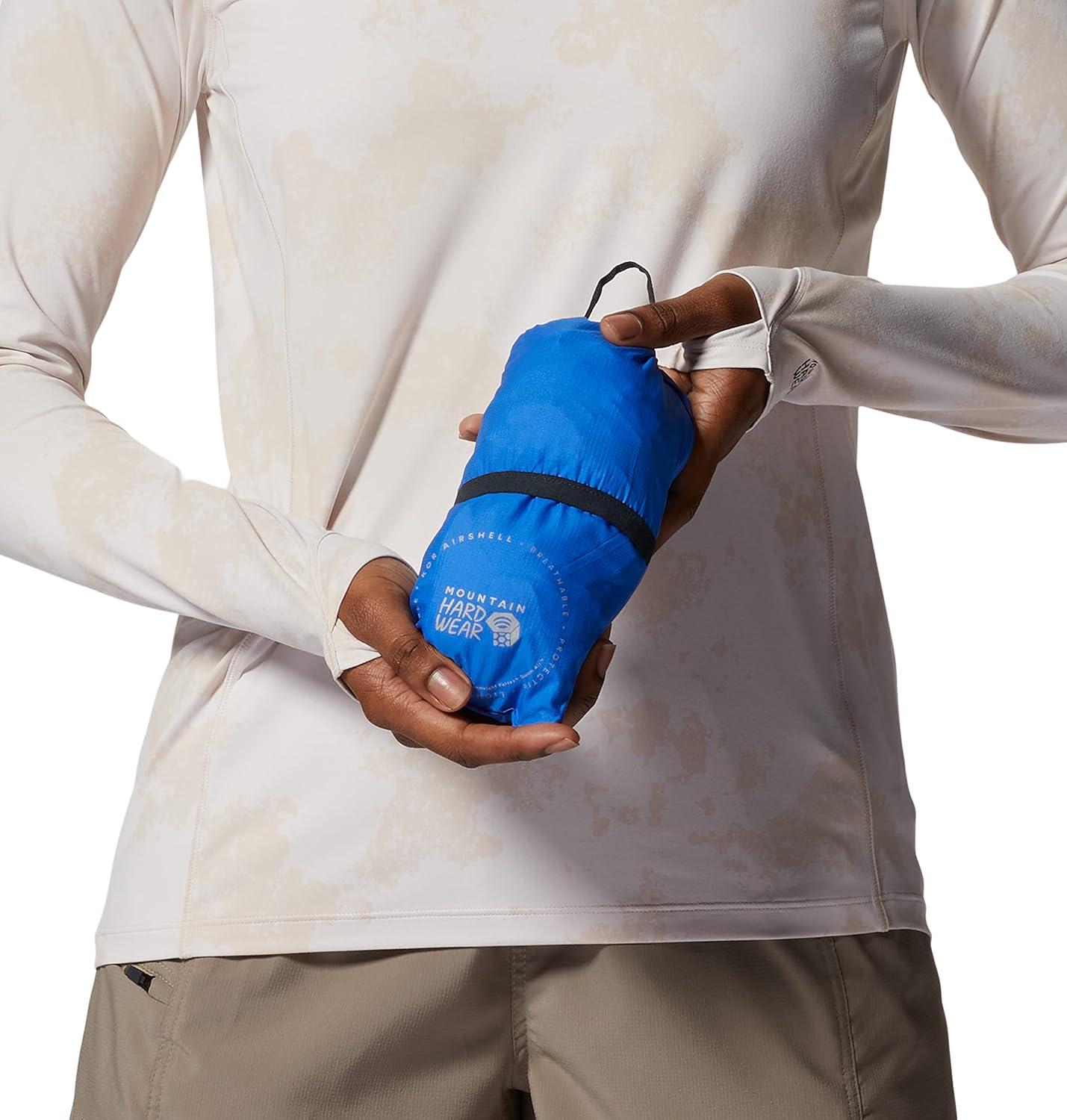 imageMountain Hardwear unisexadult Kor Airshell Full Zip JacketBright Island Blue