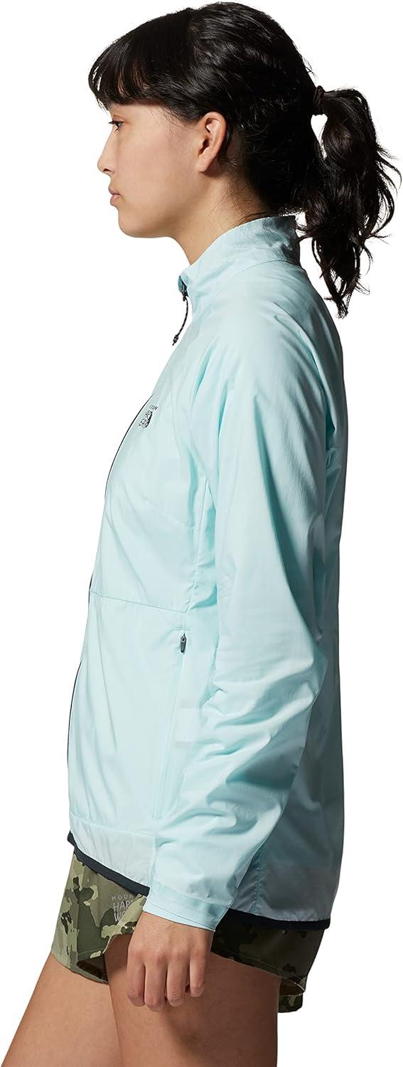 imageMountain Hardwear unisexadult Kor Airshell Full Zip JacketPale Ice