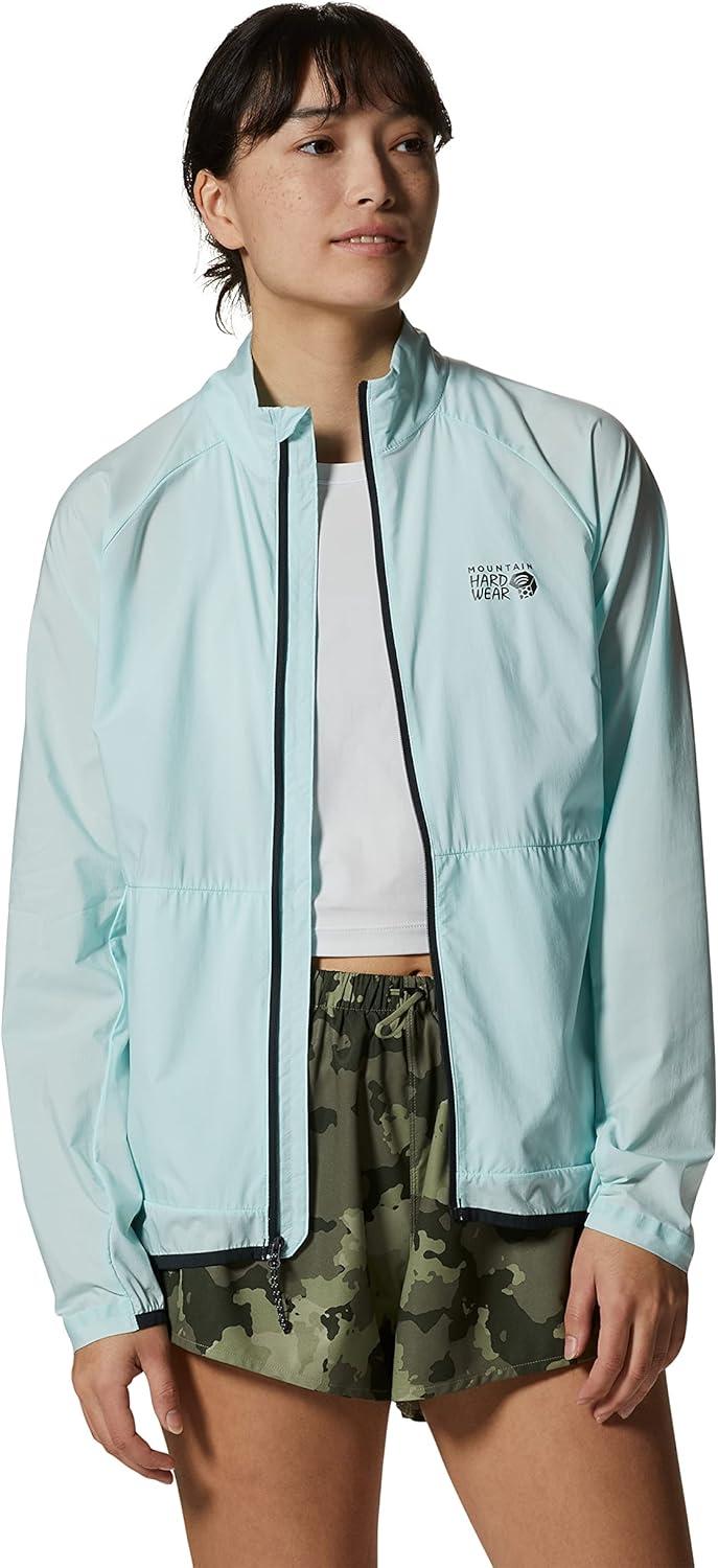 imageMountain Hardwear unisexadult Kor Airshell Full Zip JacketPale Ice