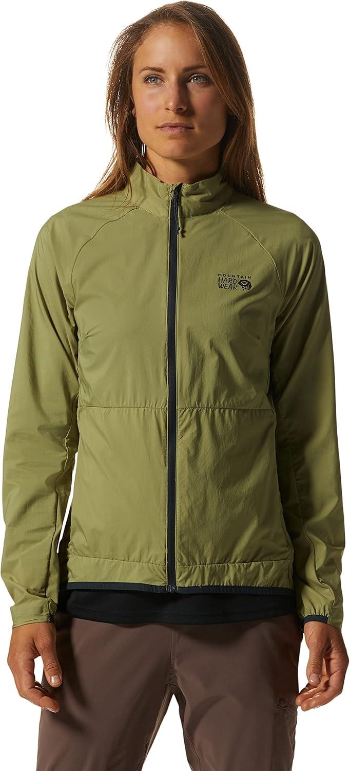 imageMountain Hardwear unisexadult Kor Airshell Full Zip JacketStone Green