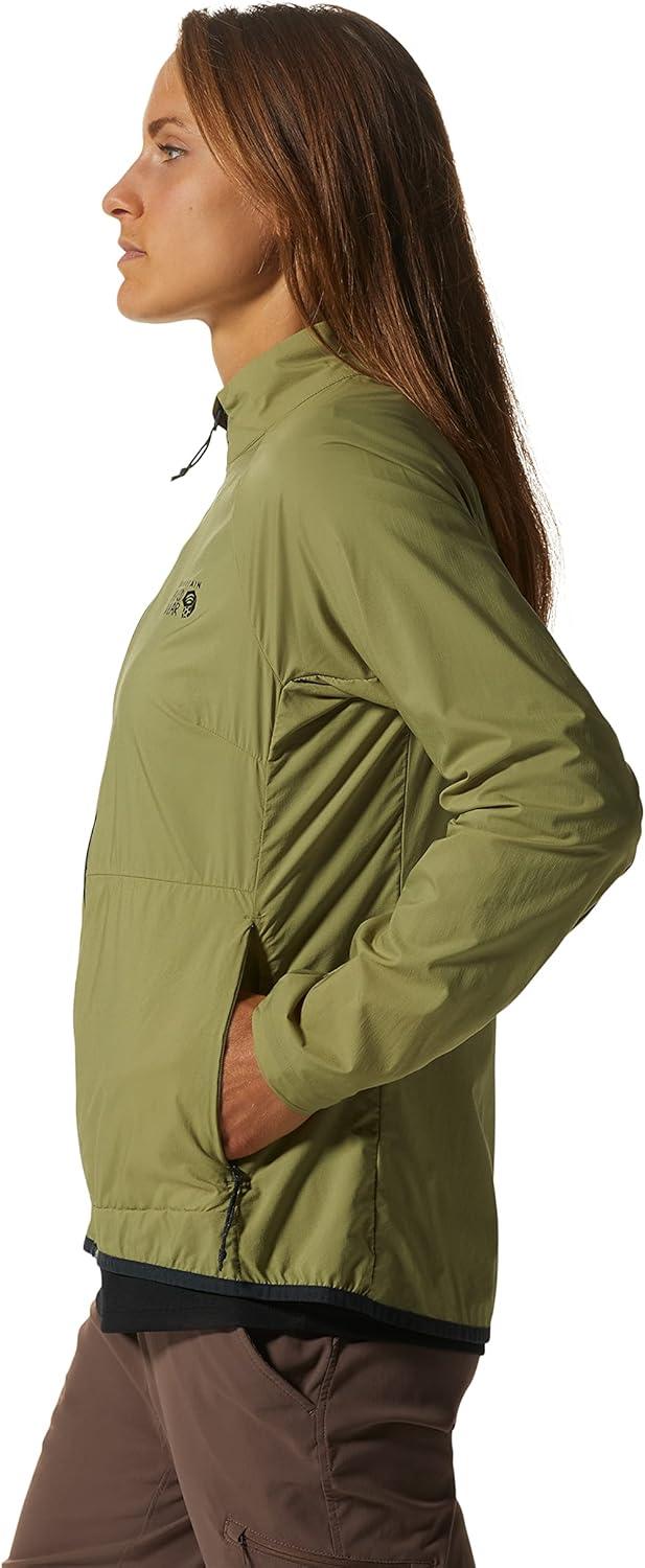 imageMountain Hardwear unisexadult Kor Airshell Full Zip JacketStone Green