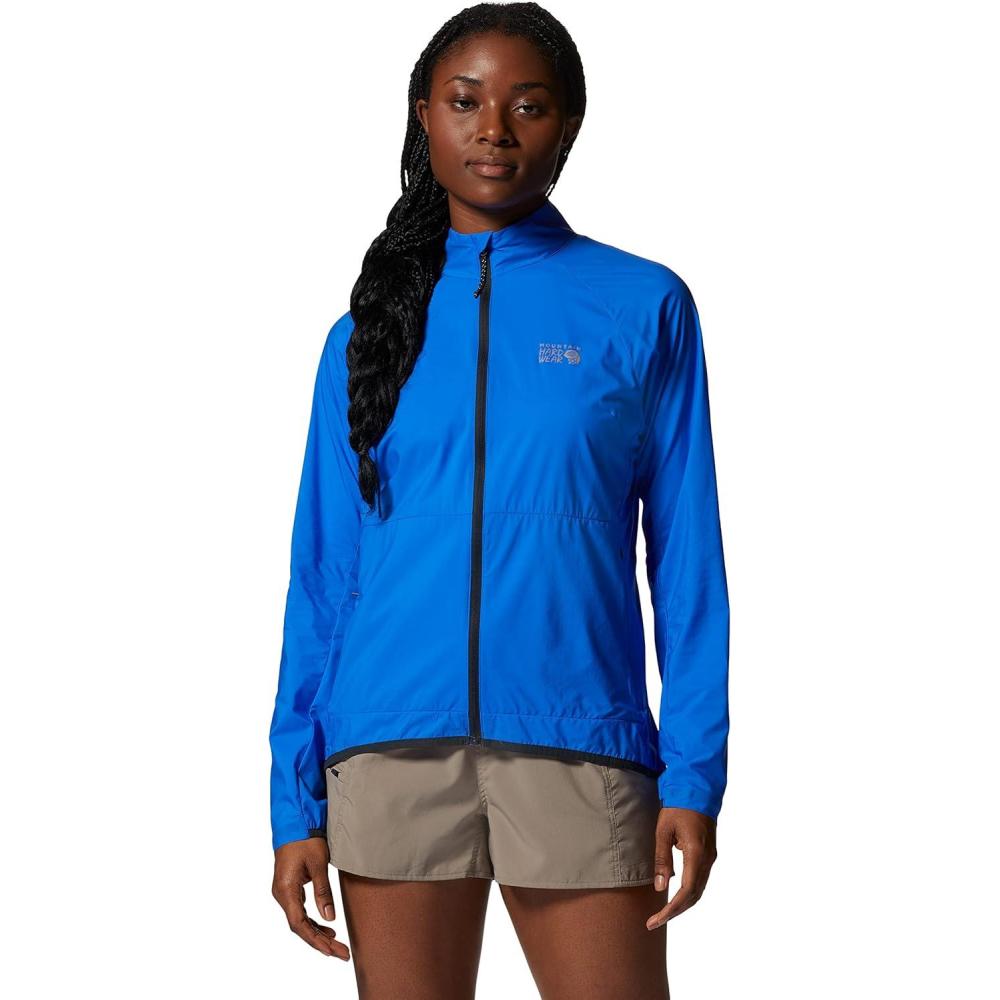 imageMountain Hardwear unisexadult Kor Airshell Full Zip JacketBright Island Blue