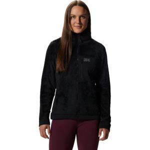 Mountain Hardwear womens Polartec High Loft Jacket(Black)
