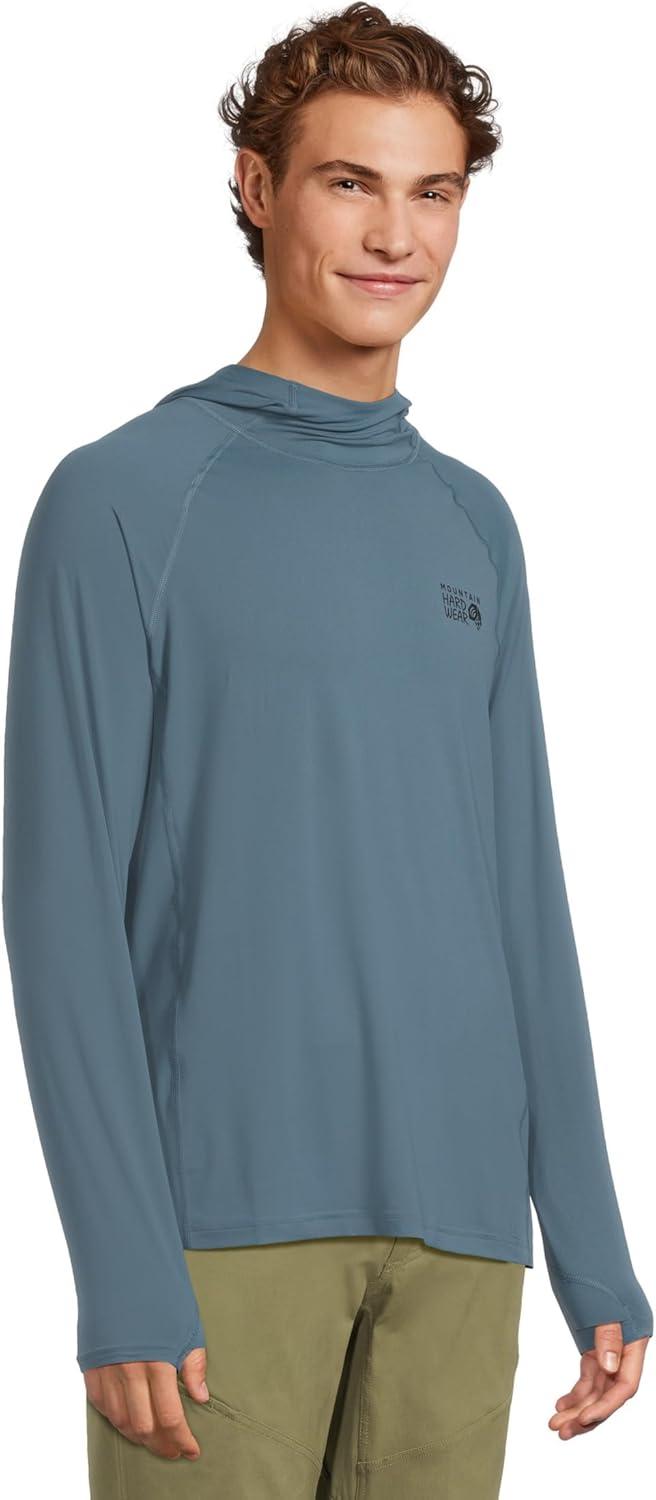 imageMountain Hardwear Mens Crater Lake Hoody for Hiking Camping Backpacking and Casual WearAdriatic Blue