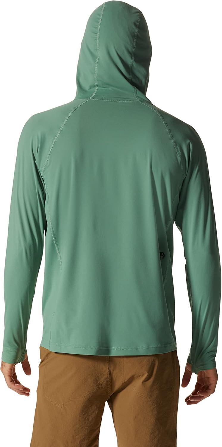 imageMountain Hardwear Mens Crater Lake Hoody for Hiking Camping Backpacking and Casual WearAloe
