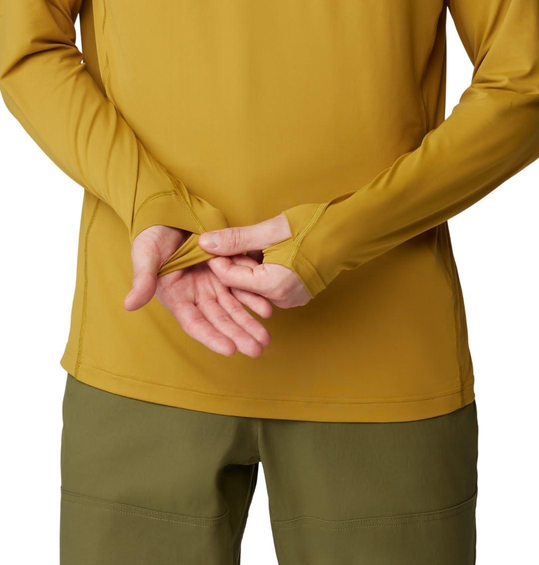 imageMountain Hardwear Mens Crater Lake Hoody for Hiking Camping Backpacking and Casual WearDark Bolt