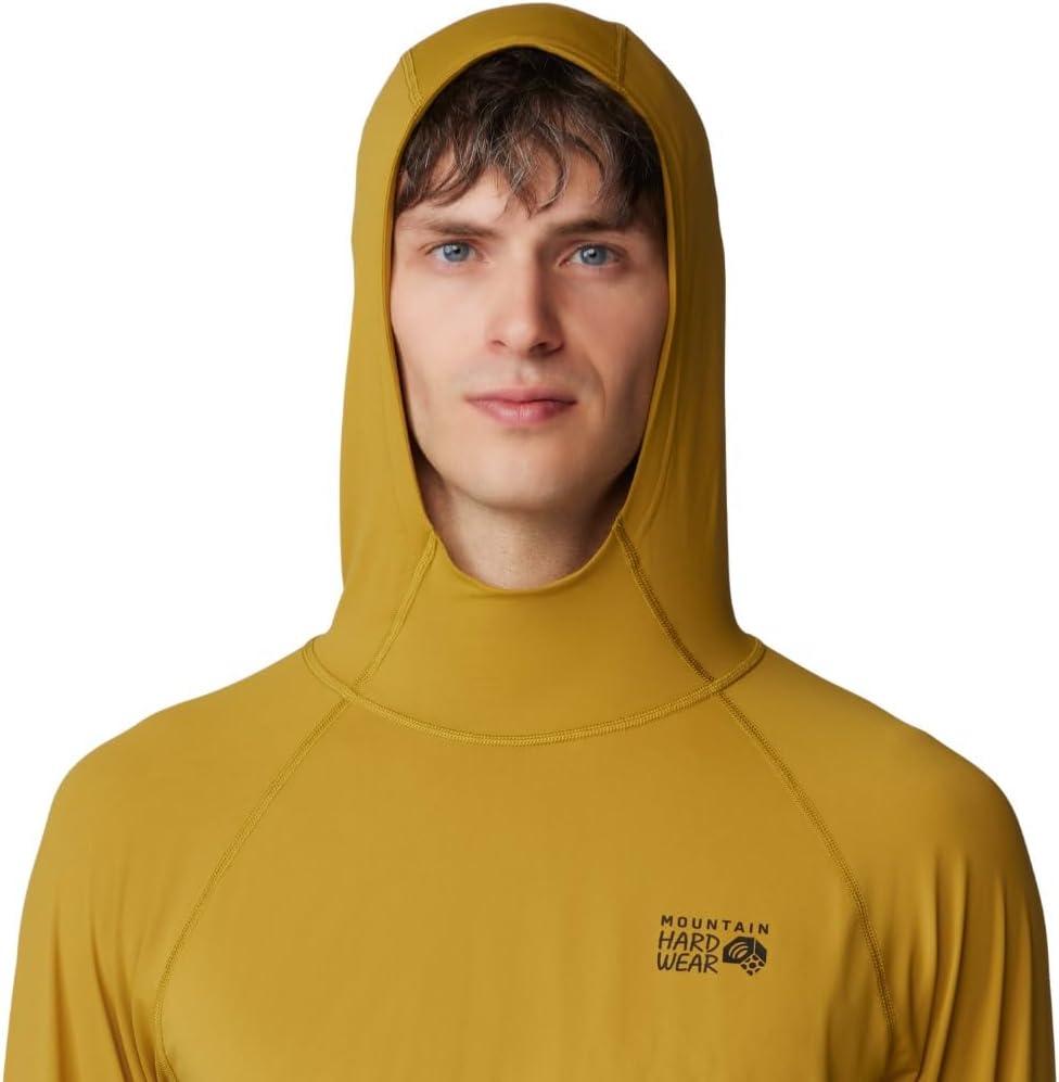 imageMountain Hardwear Mens Crater Lake Hoody for Hiking Camping Backpacking and Casual WearDark Bolt