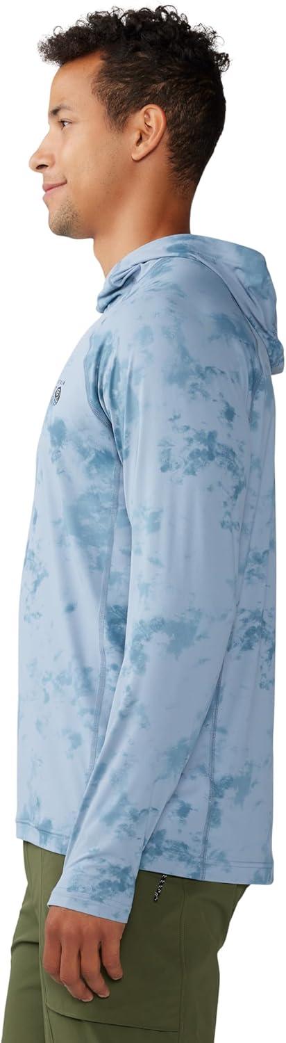 imageMountain Hardwear Mens Crater Lake Hoody for Hiking Camping Backpacking and Casual WearElement Nebula Print
