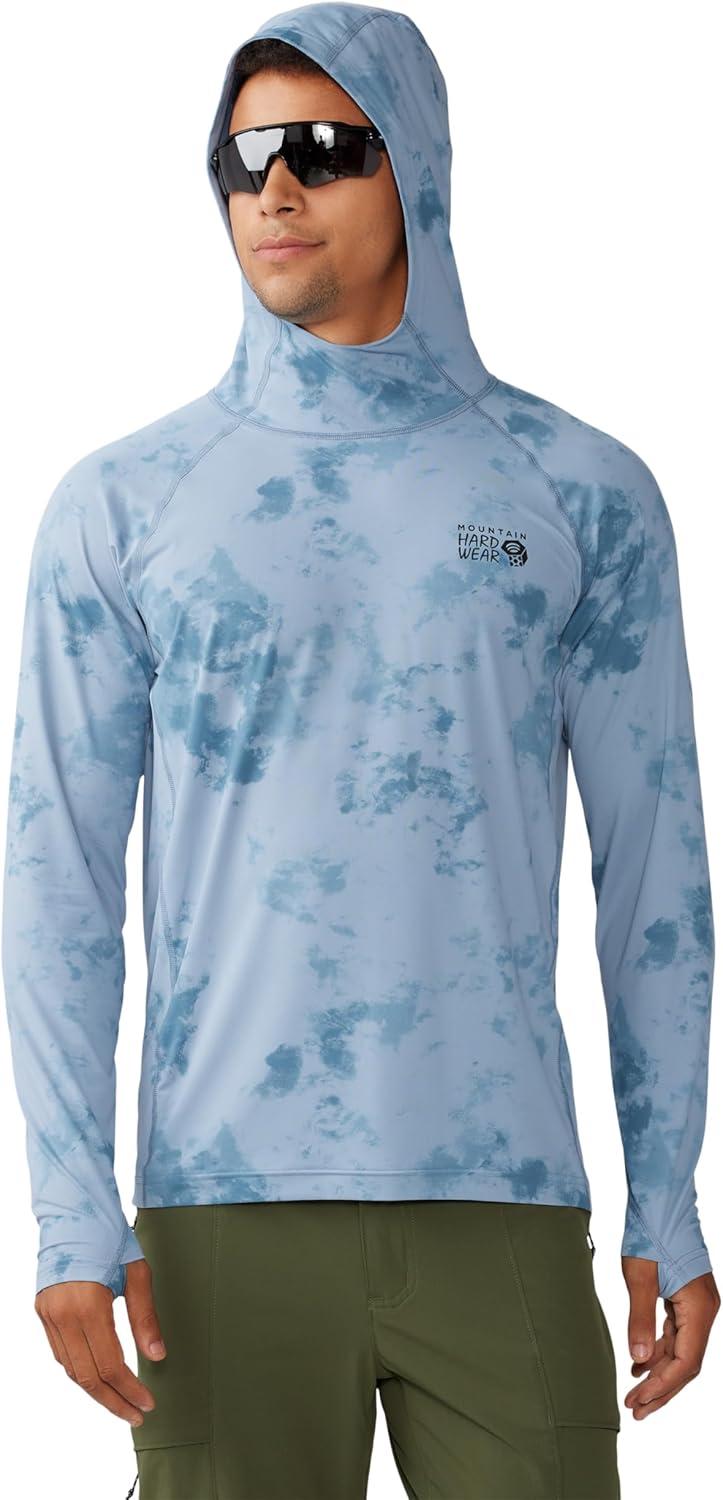 imageMountain Hardwear Mens Crater Lake Hoody for Hiking Camping Backpacking and Casual WearElement Nebula Print