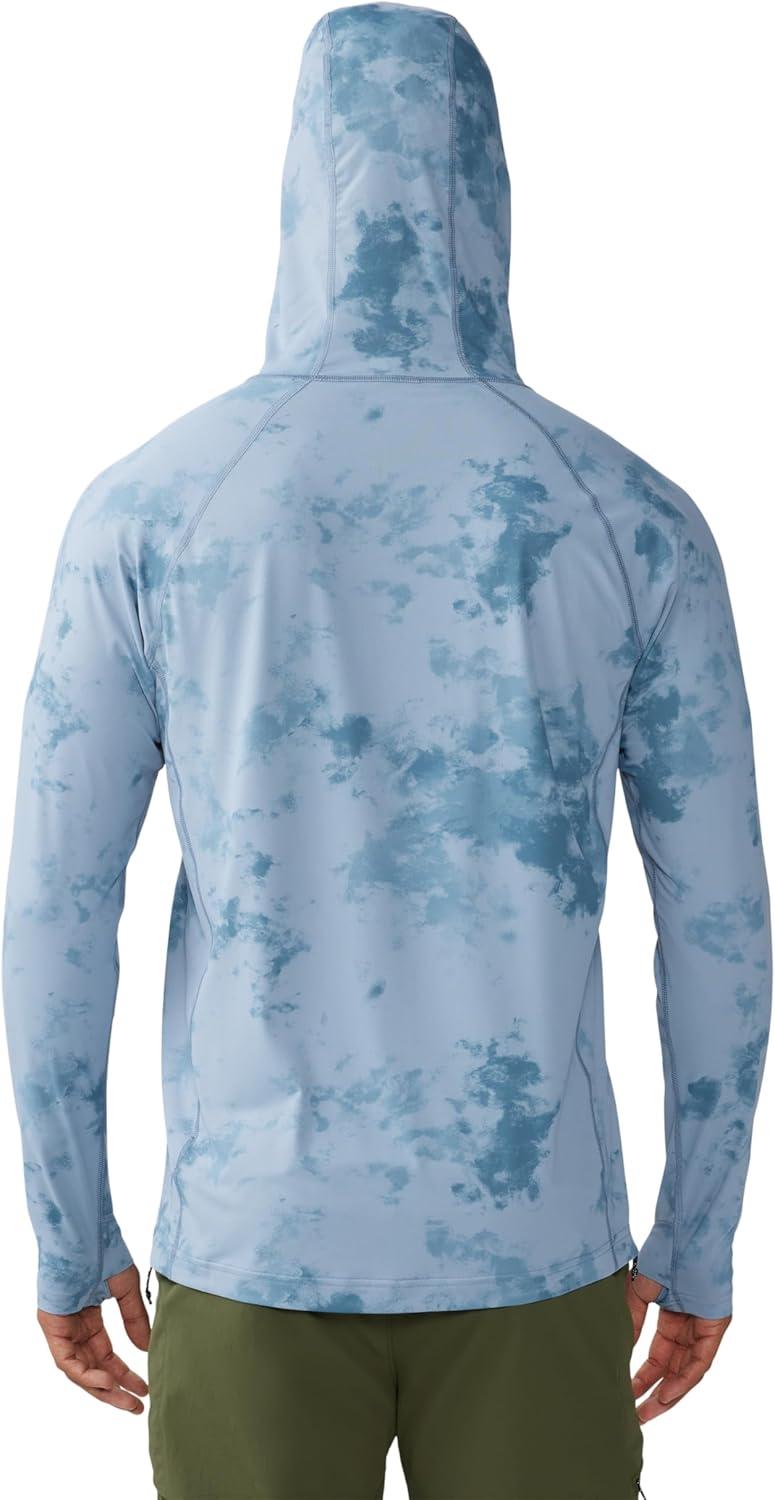 imageMountain Hardwear Mens Crater Lake Hoody for Hiking Camping Backpacking and Casual WearElement Nebula Print