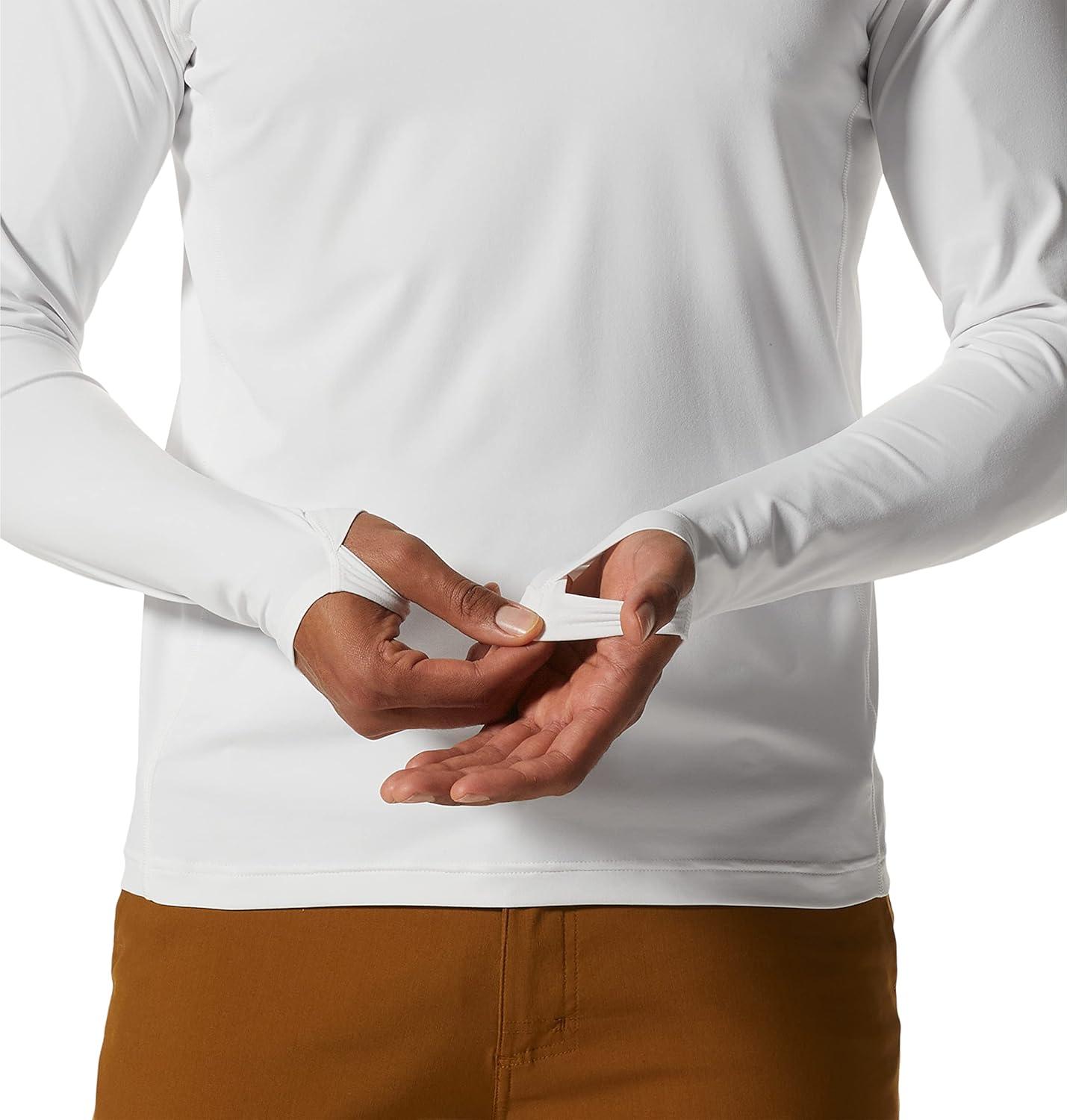 imageMountain Hardwear Mens Crater Lake Hoody for Hiking Camping Backpacking and Casual WearFogbank