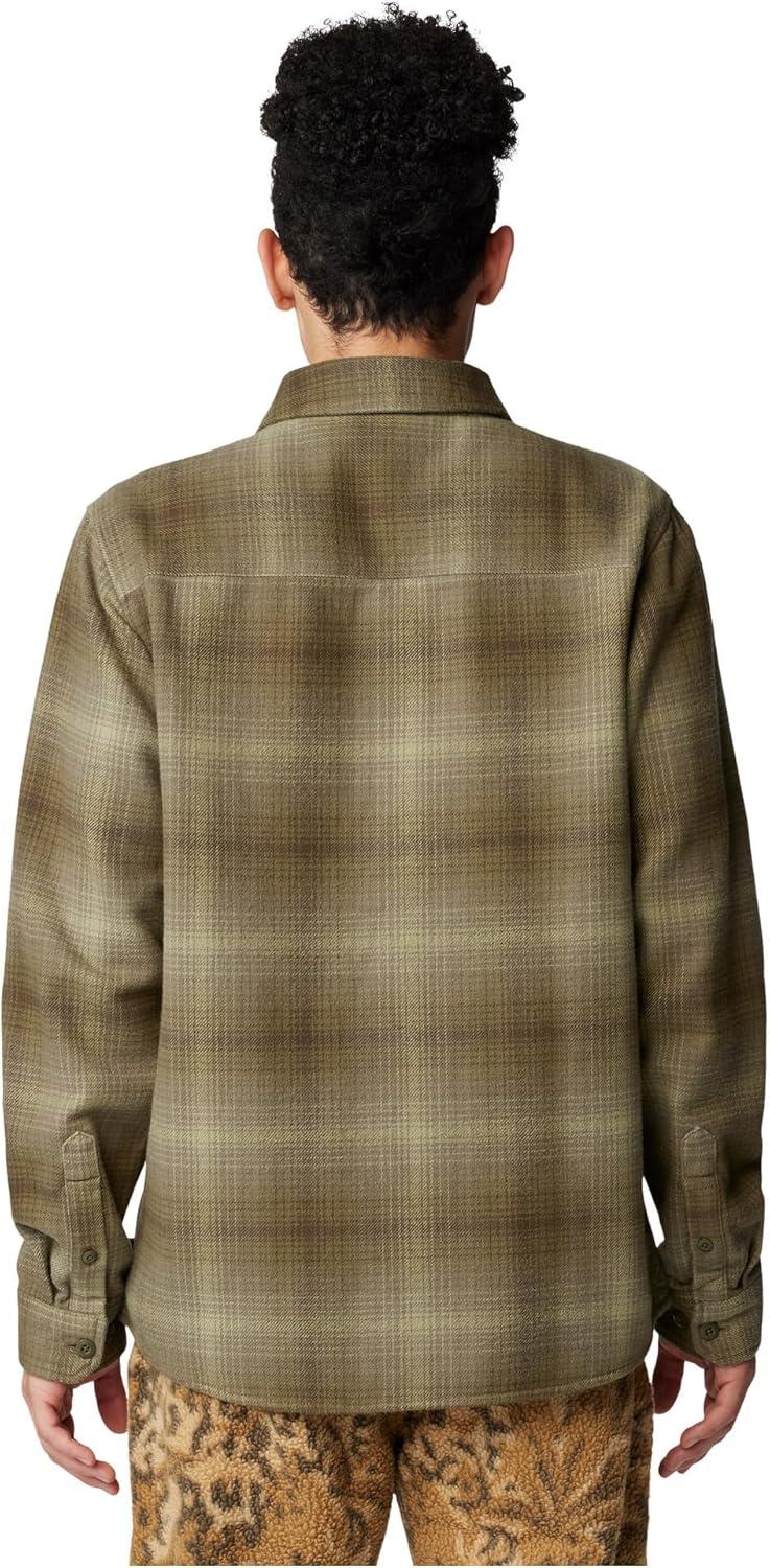 imageMountain Hardwear Mens Plusher Long Sleeve ShirtDark Pine Ombre Buffalo Check Print
