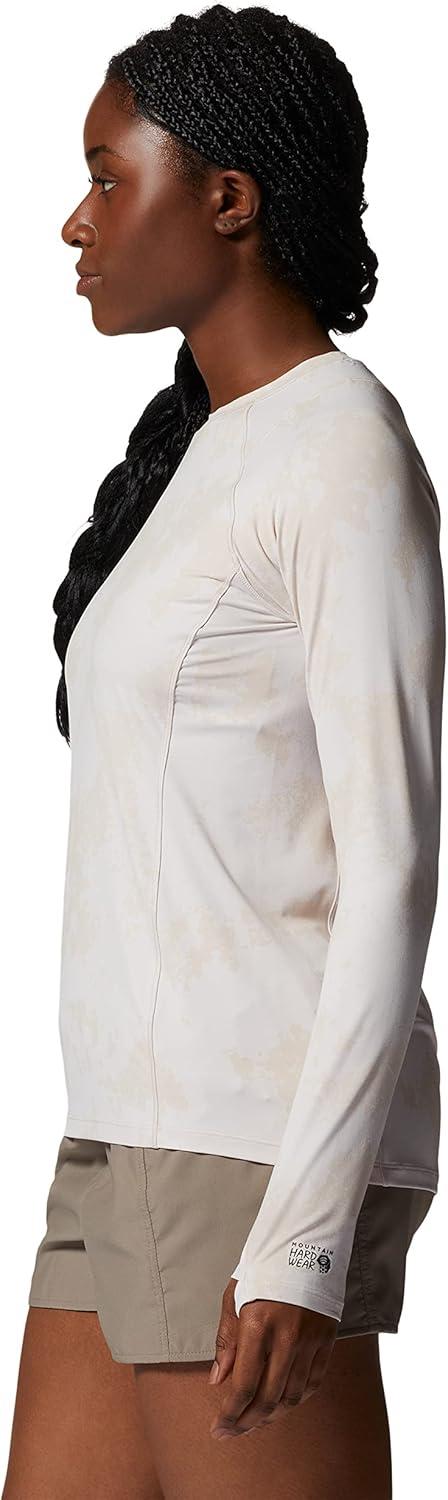 imageMountain Hardwear Womens Crater Lake Long SleeveWhite Sprite Scattered Dye Print
