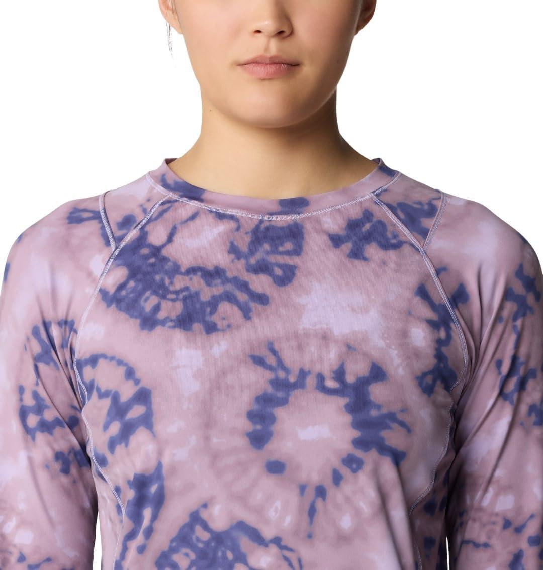 imageMountain Hardwear Womens Crater Lake Long SleeveWisteria Spore Dye Print