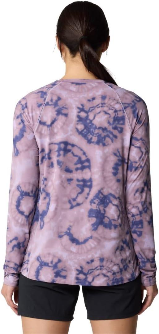 imageMountain Hardwear Womens Crater Lake Long SleeveWisteria Spore Dye Print