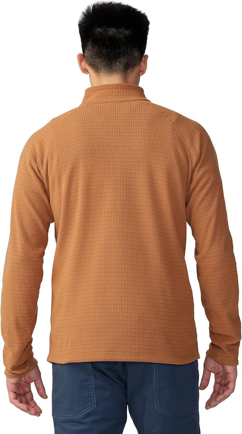 imageMountain Hardwear mens Summit Grid Half ZipCopper Clay