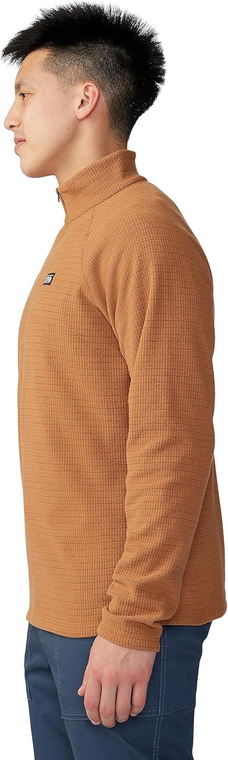 imageMountain Hardwear mens Summit Grid Half ZipCopper Clay