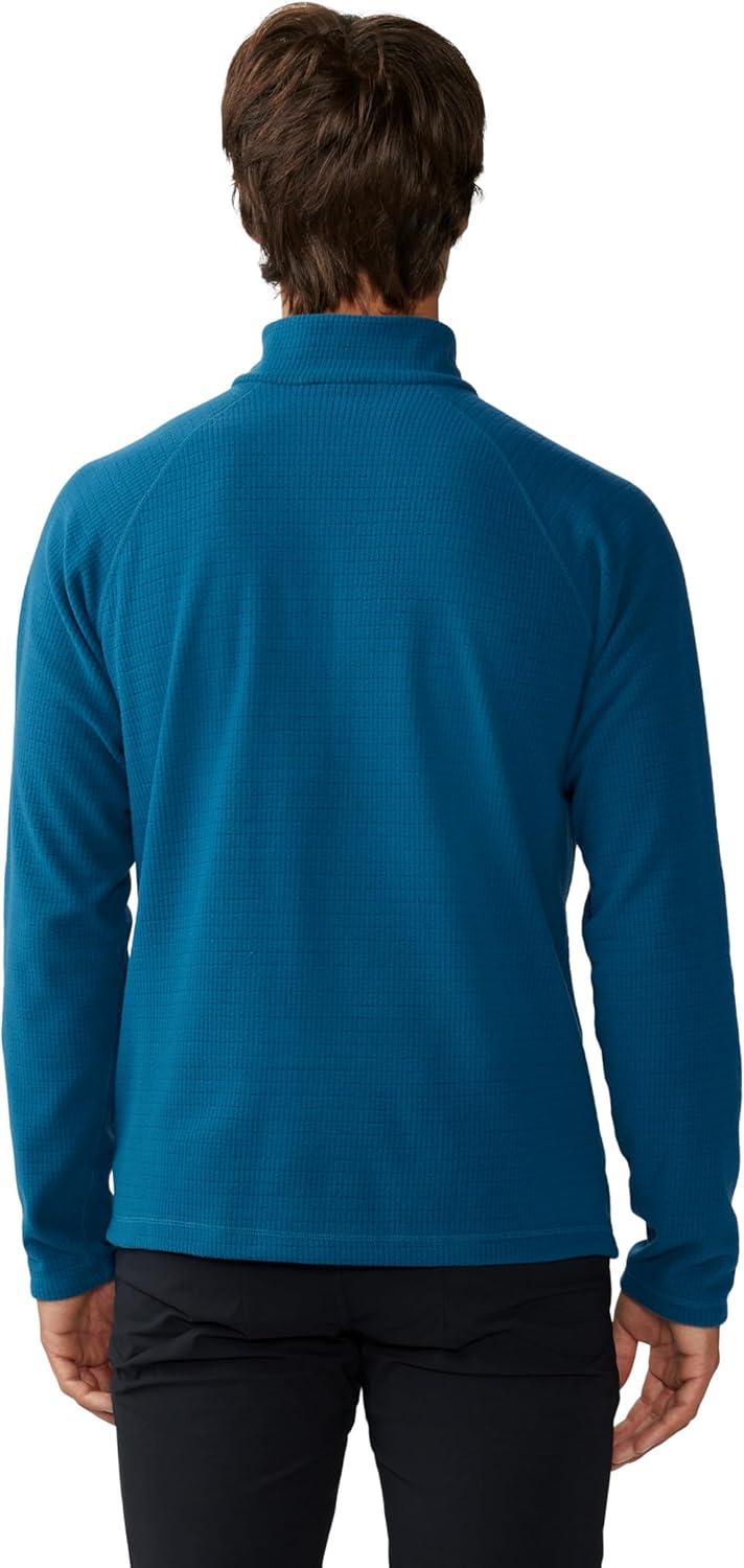 imageMountain Hardwear mens Summit Grid Half ZipDark Caspian