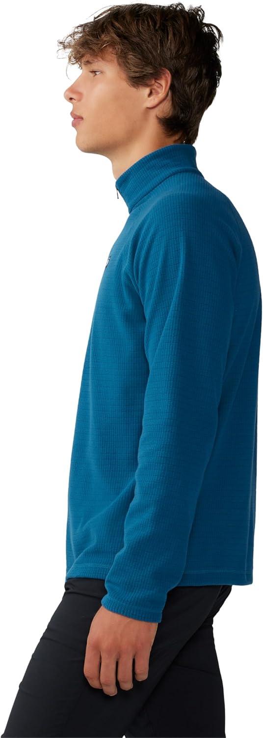 imageMountain Hardwear mens Summit Grid Half ZipDark Caspian