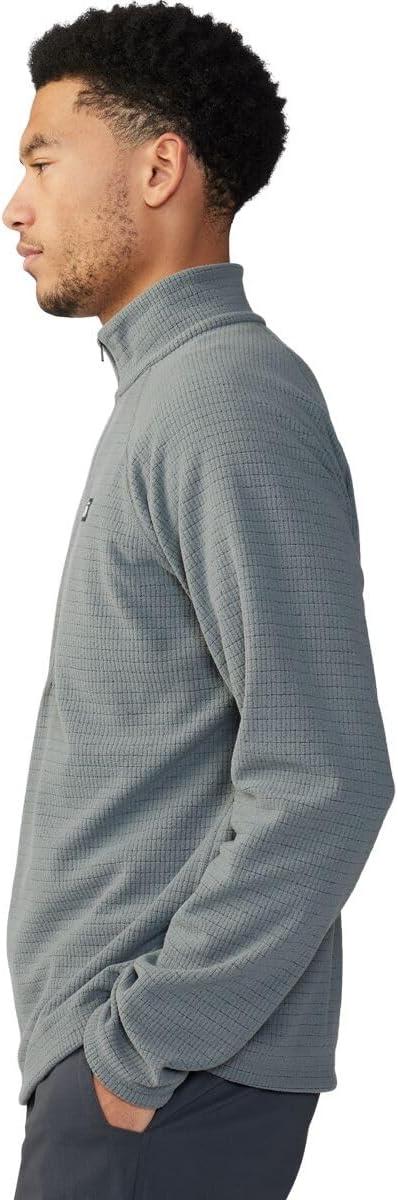 imageMountain Hardwear mens Summit Grid Half ZipFoil Grey