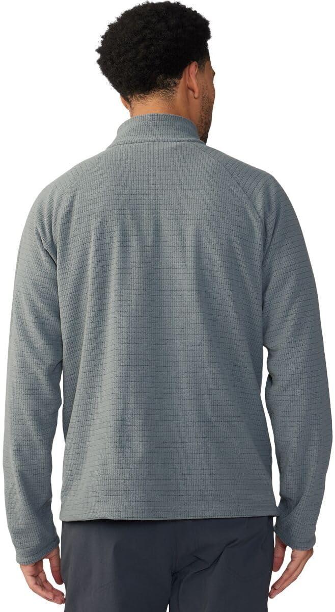 imageMountain Hardwear mens Summit Grid Half ZipFoil Grey