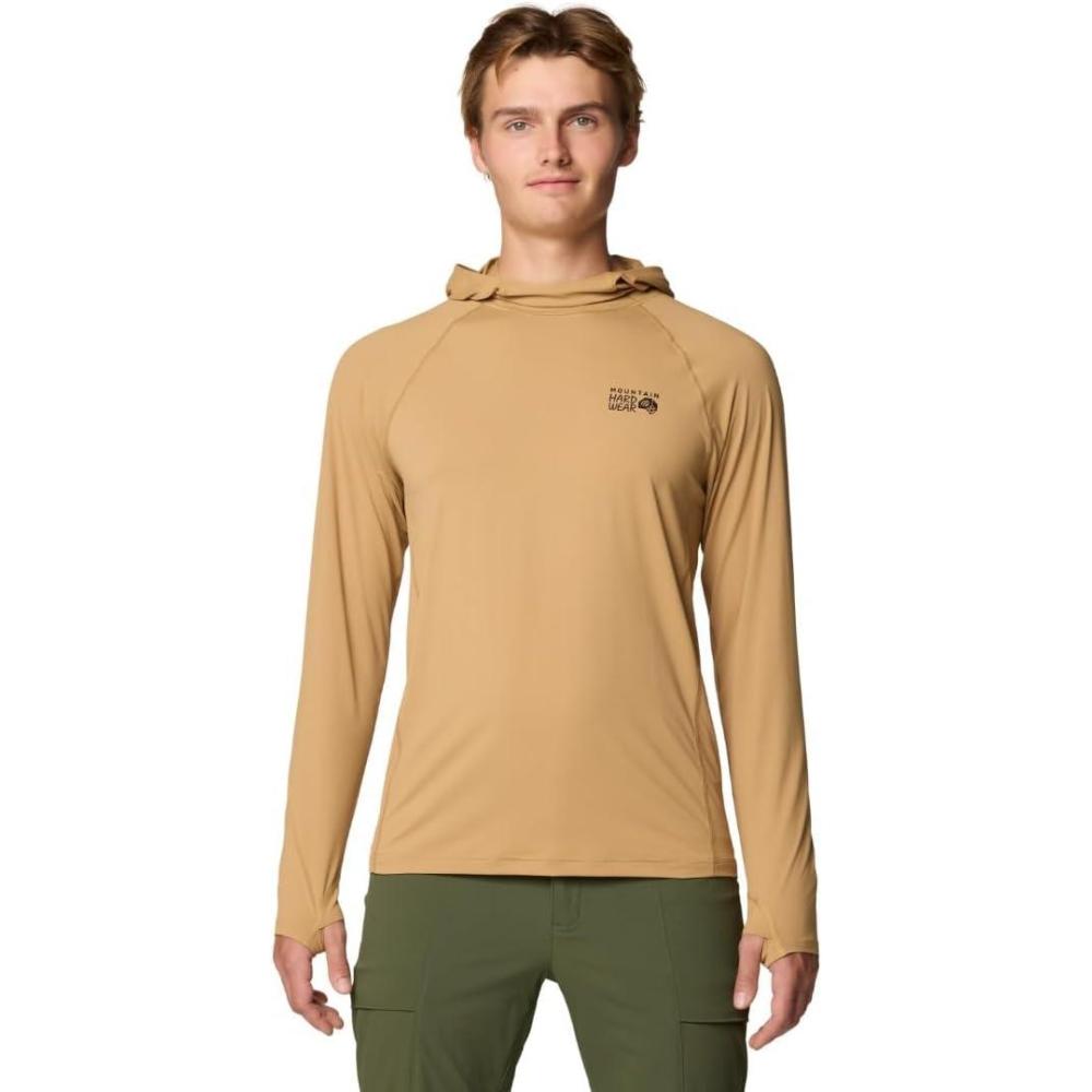 imageMountain Hardwear Mens Crater Lake Hoody for Hiking Camping Backpacking and Casual WearBuck