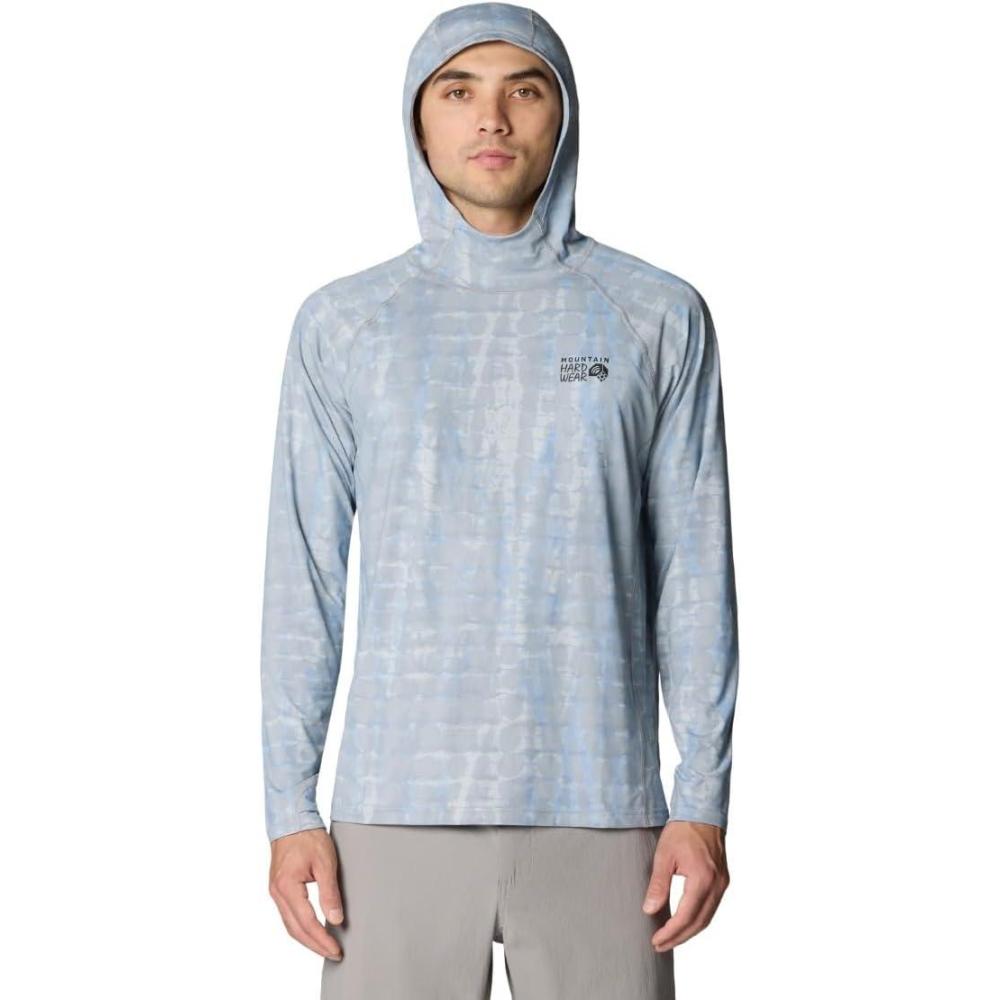 imageMountain Hardwear Mens Crater Lake Hoody for Hiking Camping Backpacking and Casual WearGlacial Prismatic Print