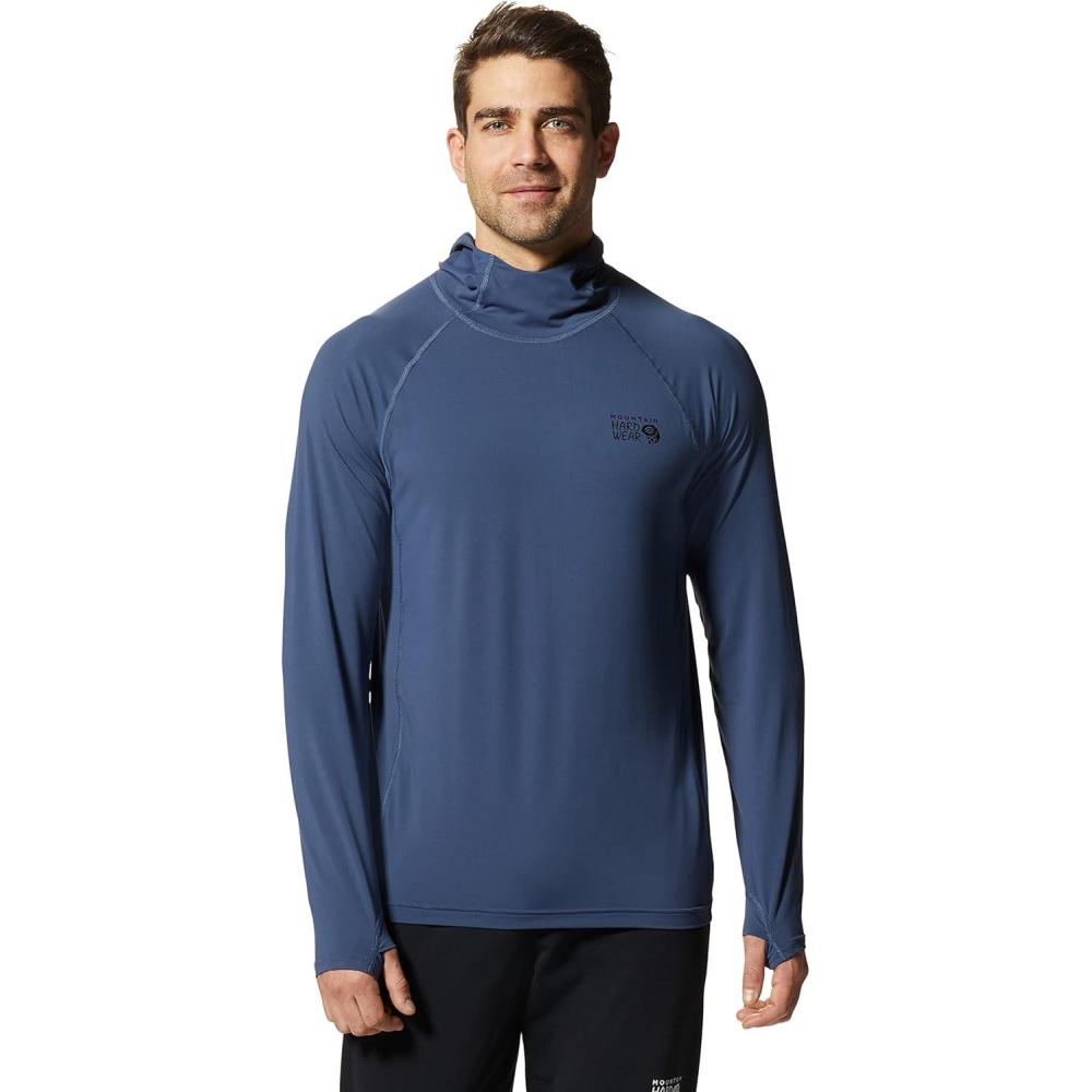 imageMountain Hardwear Mens Crater Lake Hoody for Hiking Camping Backpacking and Casual WearZinc