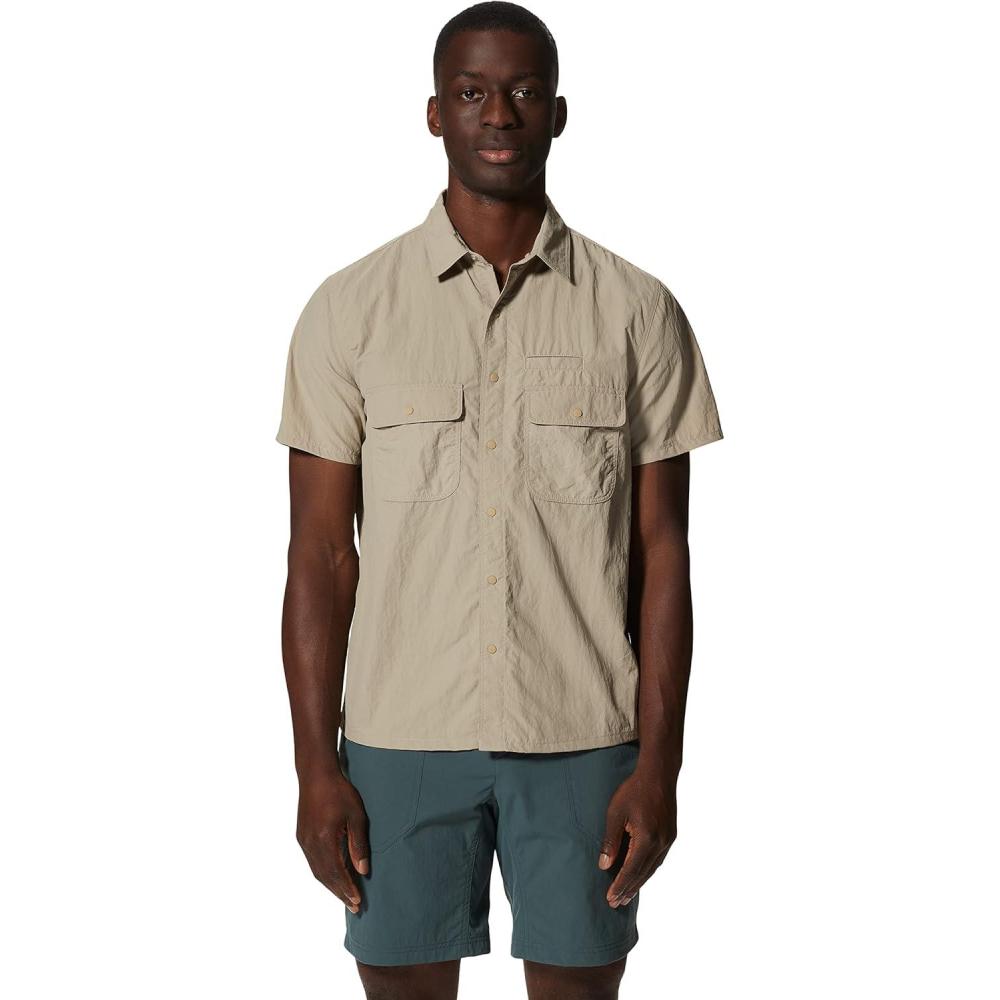 imageMountain Hardwear Mens Stryder Short Sleeve ShirtBadlands