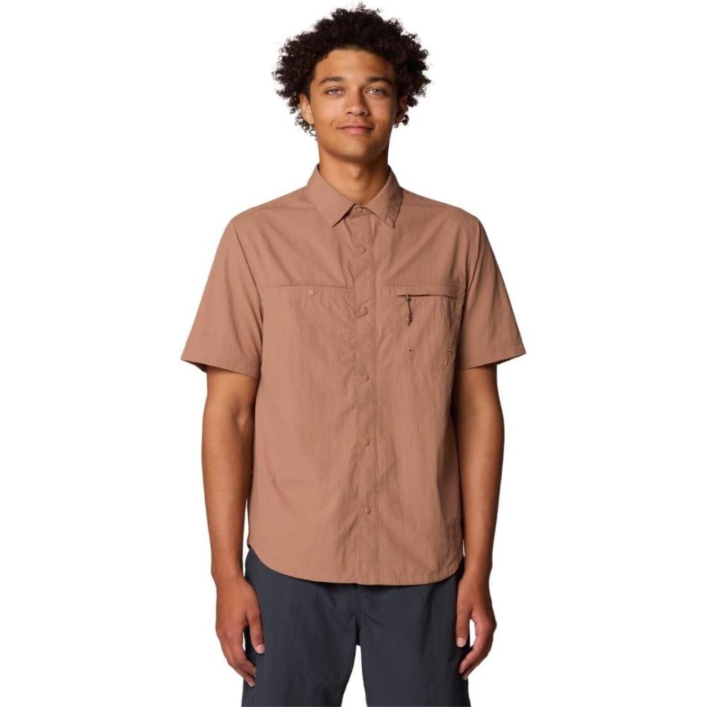 imageMountain Hardwear Mens Stryder Short Sleeve ShirtNew Clay