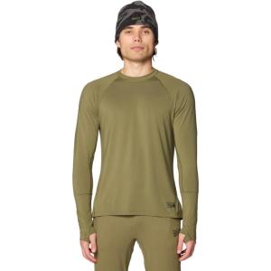 Mountain Hardwear Mens Butter Up Long Sleeve(Combat Green)