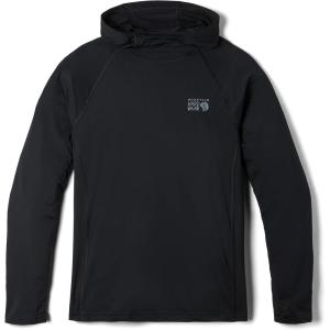 Mountain Hardwear Men’s Crater Lake Hoody for Hiking, Camping, Backpacking, and Casual Wear(Black)