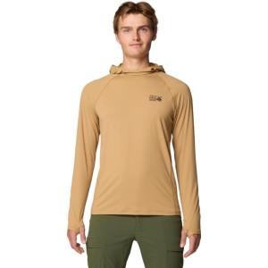 Mountain Hardwear Men’s Crater Lake Hoody for Hiking, Camping, Backpacking, and Casual Wear(Buck)