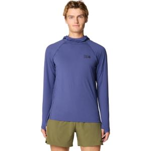 Mountain Hardwear Men’s Crater Lake Hoody for Hiking, Camping, Backpacking, and Casual Wear(Lapis Dusk)