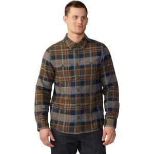 Mountain Hardwear Mens Plusher Long Sleeve Shirt(Ridgeline Amsterdam Plaid)