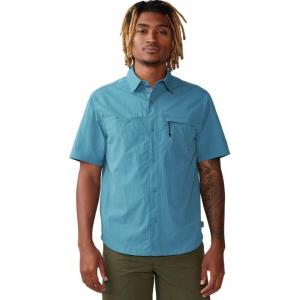Mountain Hardwear Mens Stryder Short Sleeve Shirt(Caspian)