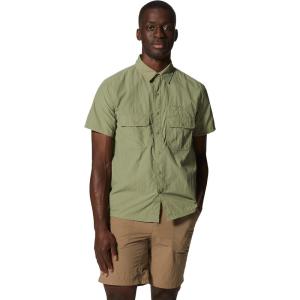 Mountain Hardwear Mens Stryder Short Sleeve Shirt(Field)